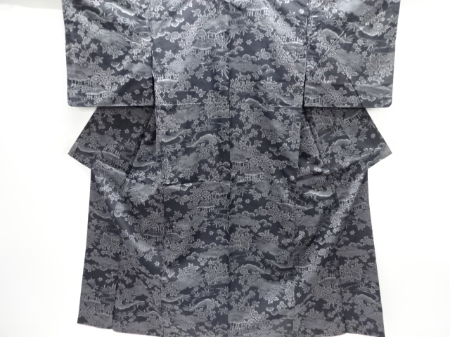 JAPANESE KIMONO / NISHIJIN DENSHO TSUMUGI / ENSEMBLE / WOVEN CHAYATSUJI